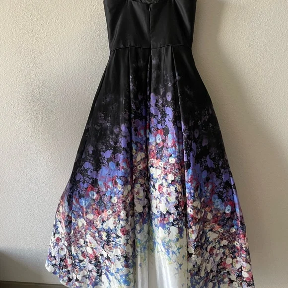 Adam Black Satin Dress - Picture 11 of 11